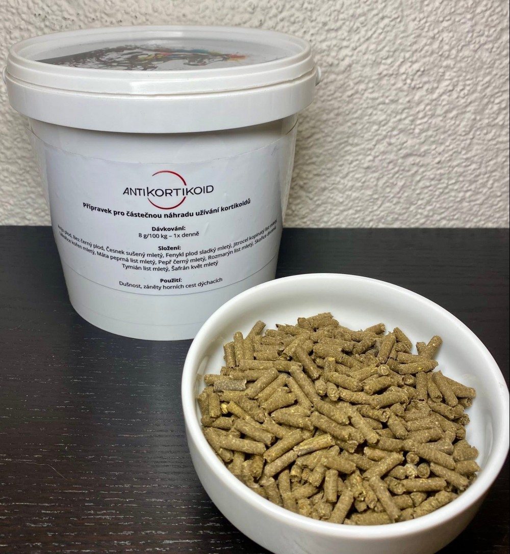 Antikortikoid granulovaný 1 kg